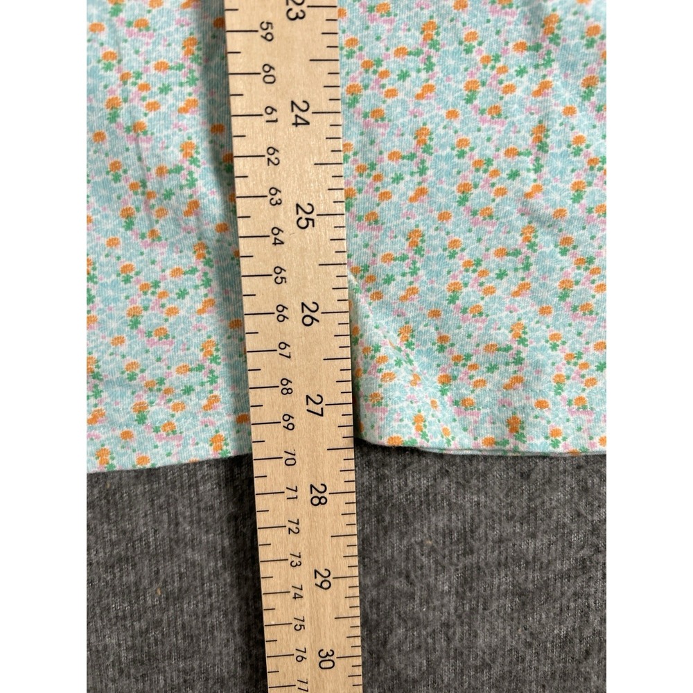 Johnnie O Polo Shirt Mens XL teal‎ Golf Performance Stretch Flowers - Picture 5 of 8